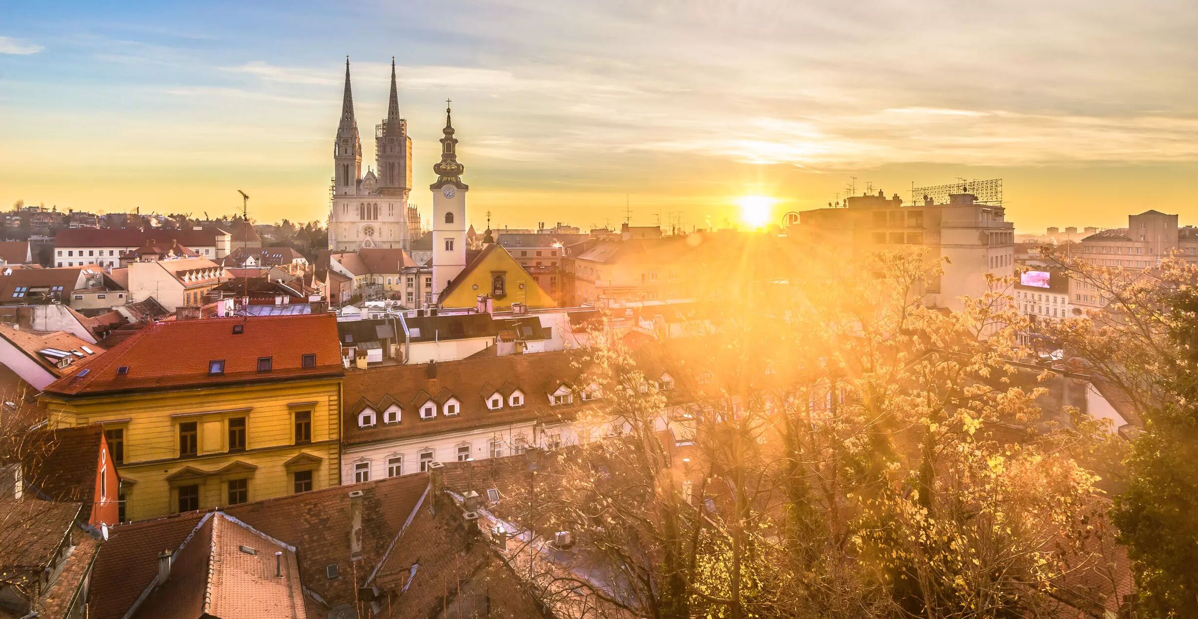 Flyreiser til Zagreb, Kroatia