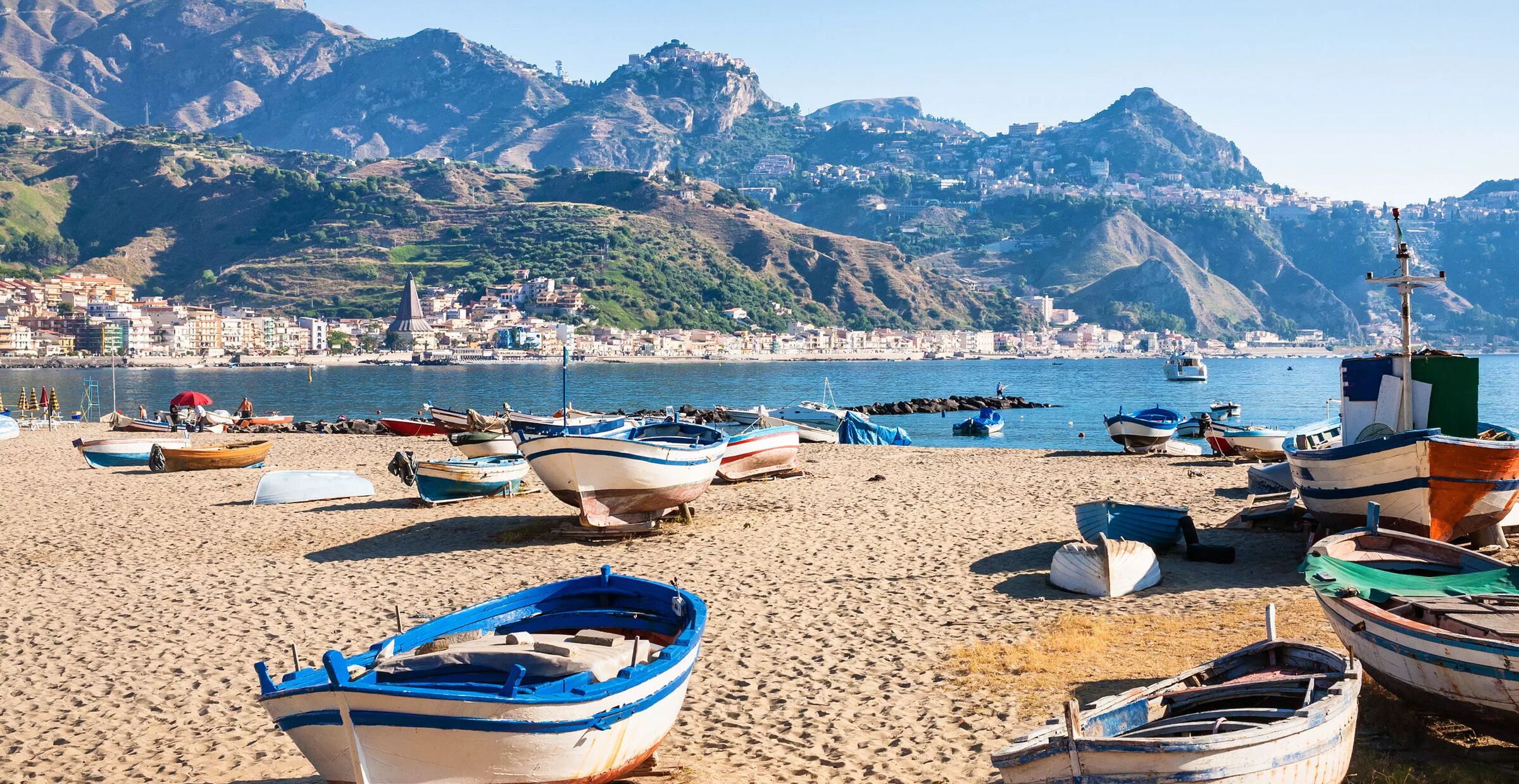 Restplasser til Giardini-Naxos, Sicilia