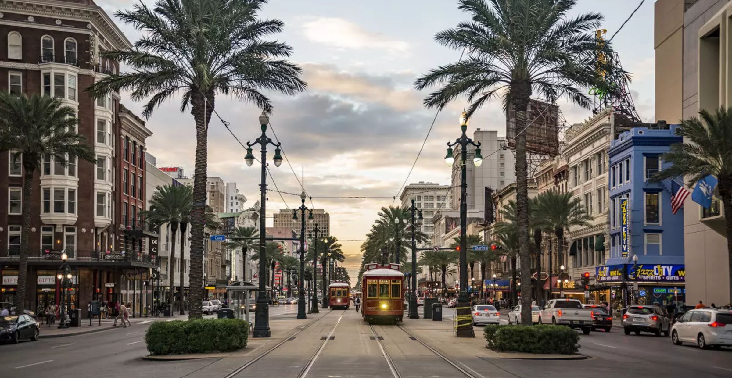 Flyreiser til New Orleans, USA