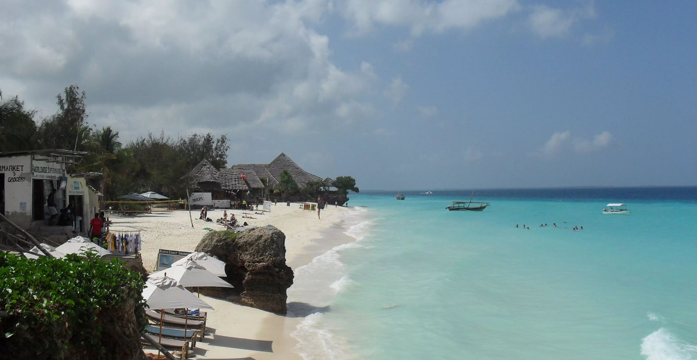 Finn hotell i Nungwi, Zanzibar