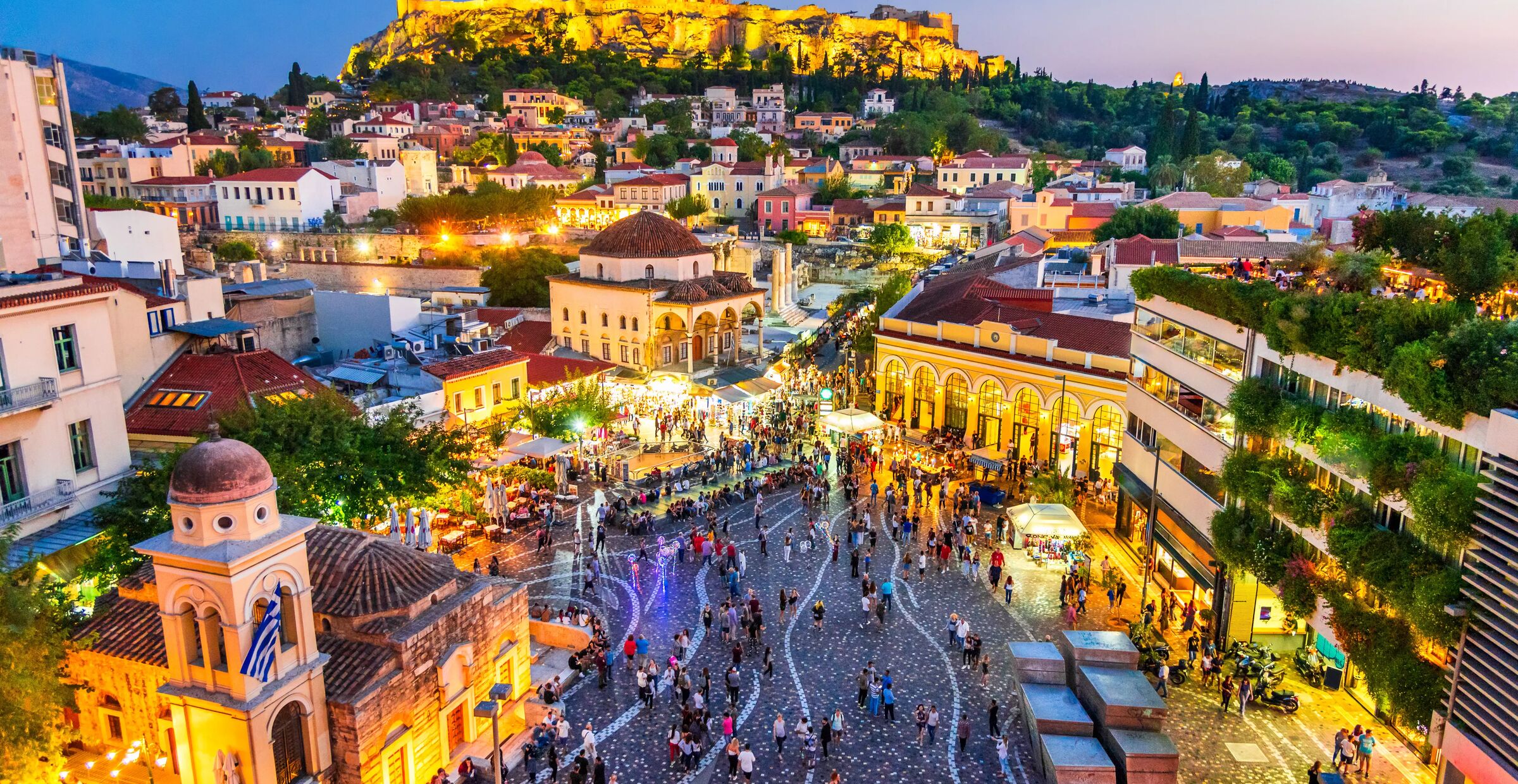 Restplasser weekend-reise til Athen