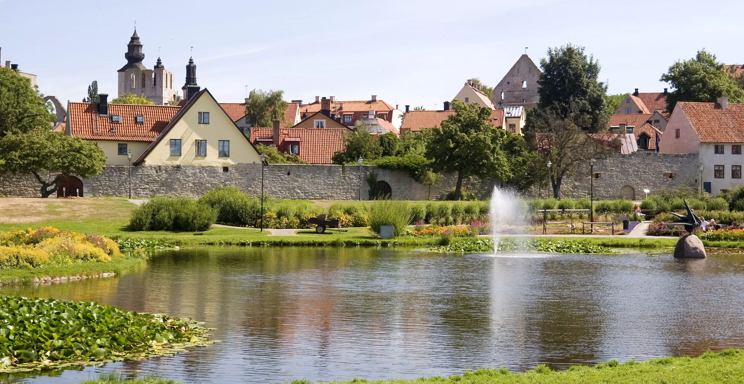 Flyreiser til Visby, Sverige