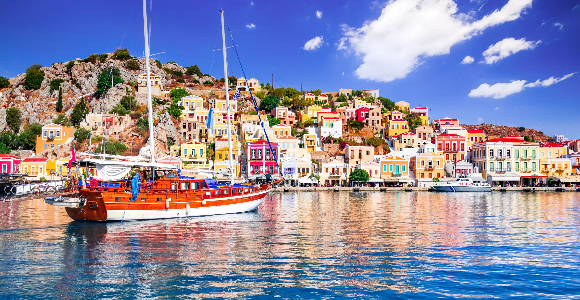 Reiser til Symi by, Hellas