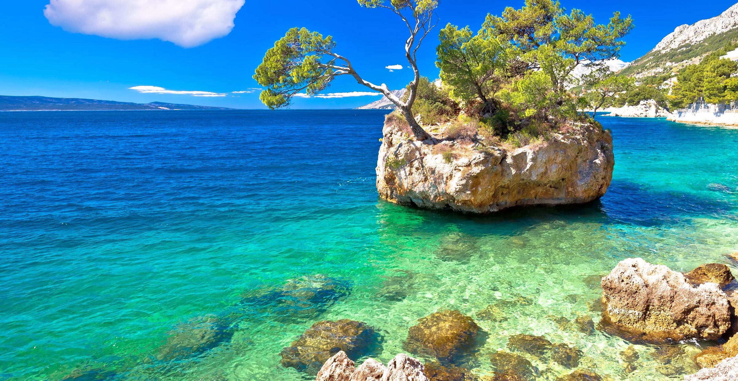 Charterreiser til Donja Brela, Makarska-rivieraen